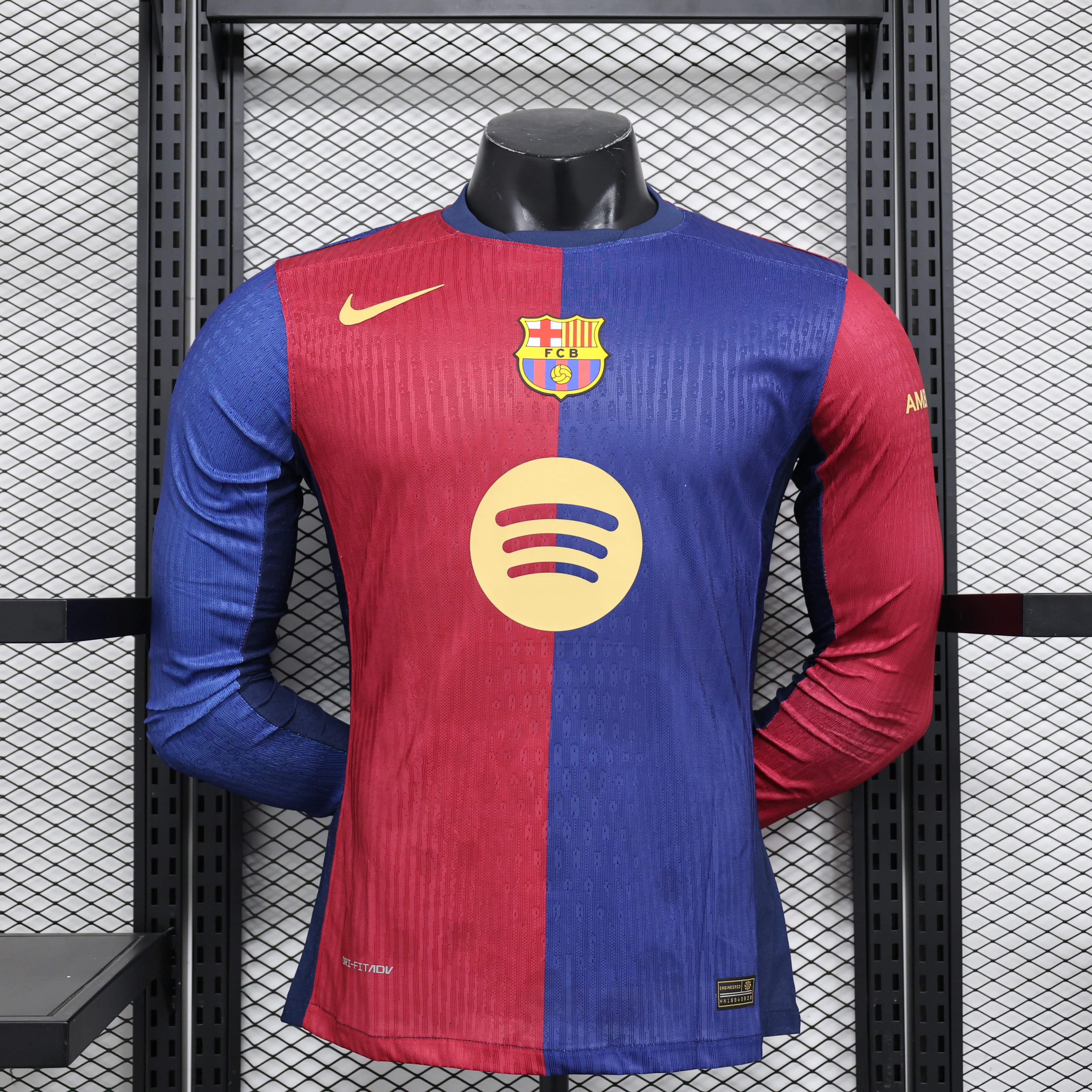 Maillot Version Player Manches Longues Barcelone 2024/2025